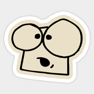 Square heads – Moods 18 Sticker